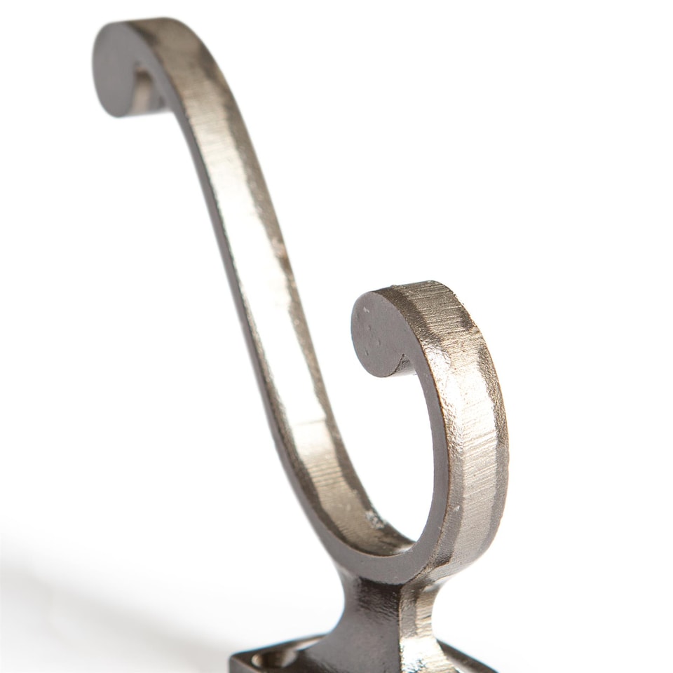 image 1 of Hammer & Tongs Square Back Hat & Coat Hook - W35mm x H105mm - Raw