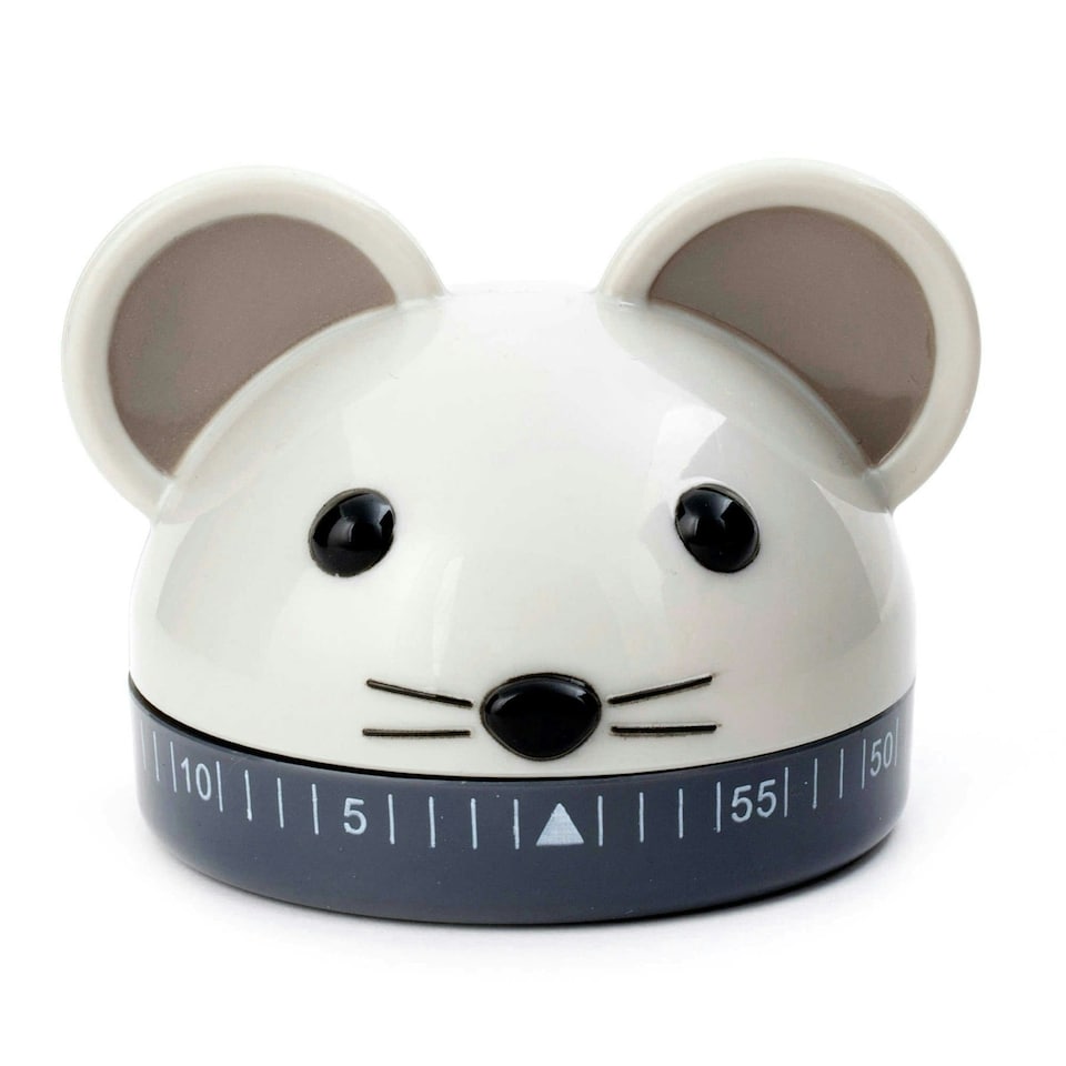 image 1 of Kikkerland Kitchen Mouse Egg Timer