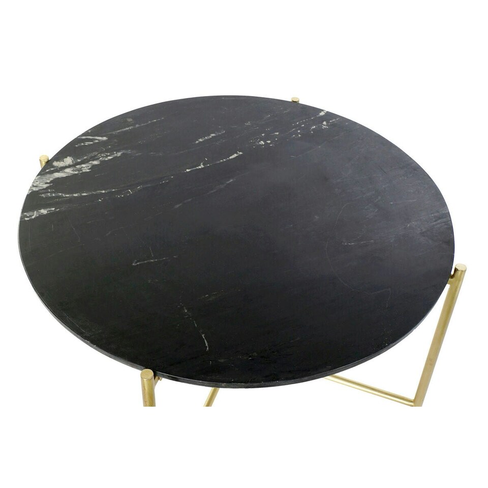 image 1 of Centre Table DKD Home Decor 81 x 81 x 44 cm Marble Iron N/A