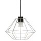 image 2 of Interiors by Premier Wyra Chrome Cage Pendant Light