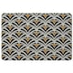 image 2 of Black & Gold Shells Geometric (Placemat)