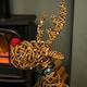 image 5 of 67cm Battery Operated Light up Brown Christmas Reindeer with Red Nose & 80 Warm White LEDs