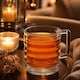 image 5 of 320ml Mugs Modern Clear Glass Tea Coffee Cups Hot Drinks Latte Glasses Set of 12