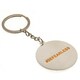 image 2 of Leicester City FC Be Fearless Crest Keyring - White/Blue/Orange - One Size