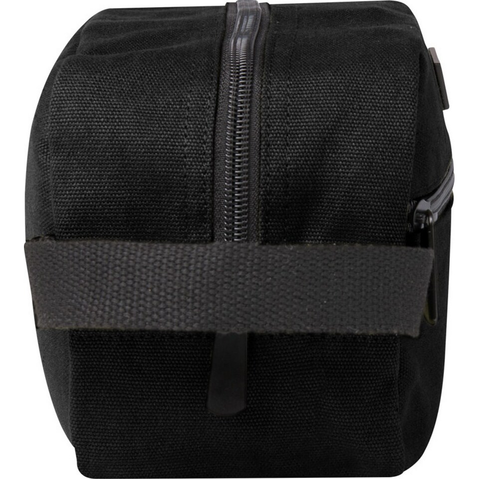 image 1 of Joey Canvas 3.5L Toiletry Bag | Black | Solid Black | One Size | 1