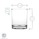 image 3 of Argon Tableware Classic Whisky Glasses - 280ml - Pack of 6 | Clear | Clear