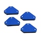 image 3 of 9lb Small Mini Durable Welding Magnet Right Angle Square Holder Soldering 12pk