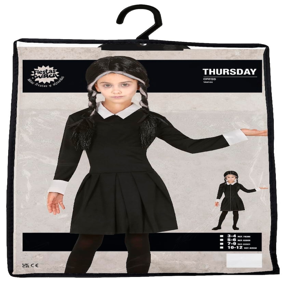image 1 of Fancy Dress Child Gothic Girl - 3-4 Years