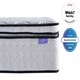 image 4 of SleepSoul Space 2000 Pocket Memory Pillow Top Mattress White | King