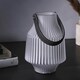 image 2 of Hestia Battery Operated Portable Lantern Frosted White