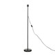 image 3 of ValueLights Modern Standard Black Metal Finish Floor Lamp Base Black