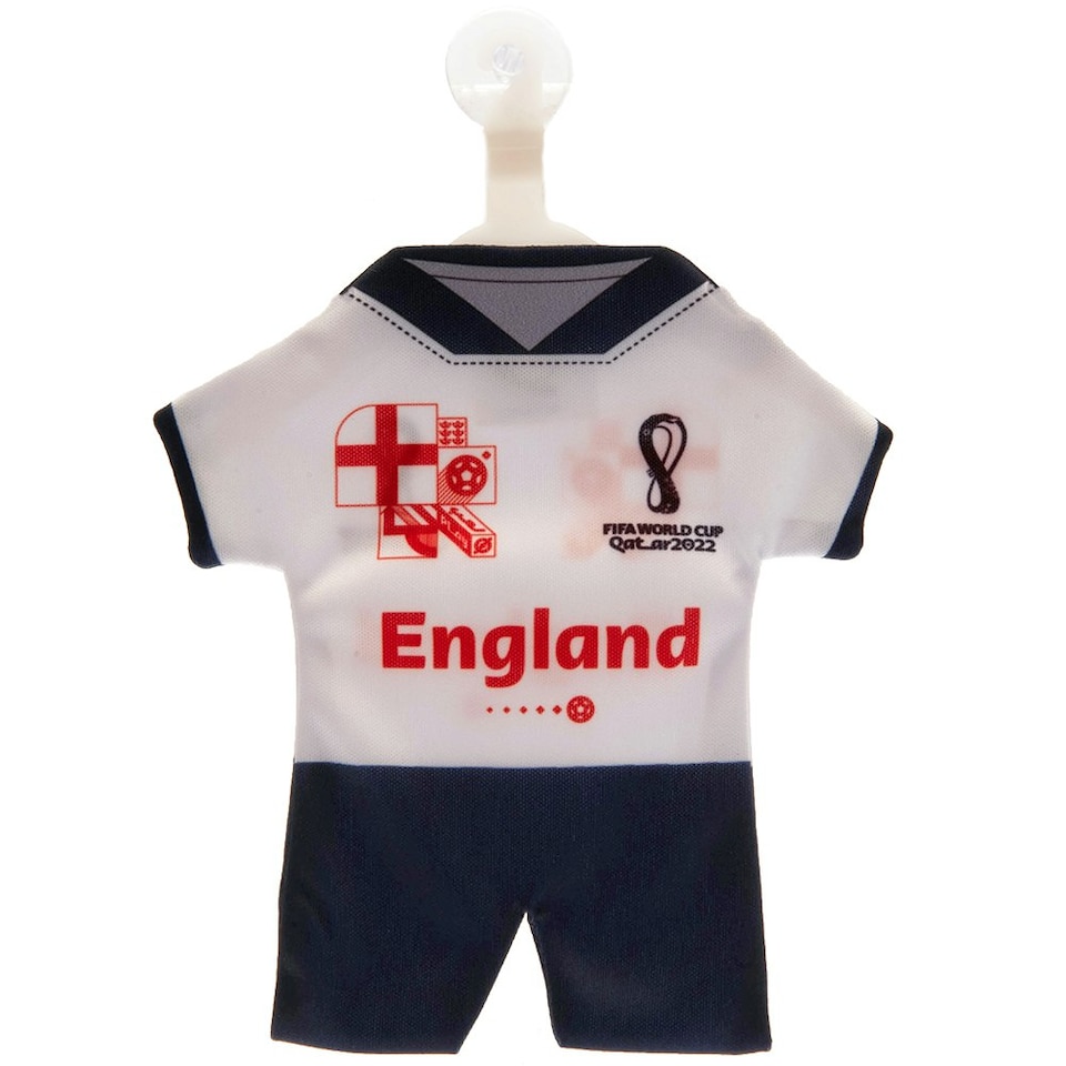image 1 of Fifa World Cup Qatar 2022 Car Sign - White/Navy - One Size