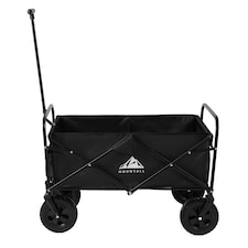 Heavy Duty Folding Wagon Cart Garden Trolley Camping Festival Beach Utility Cart Foldable Pull Along Wagon with Wheels
