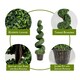 image 6 of COSTWAY 120cm Artificial Boxwood Spiral Tree Greenery Tree Green | One Size
