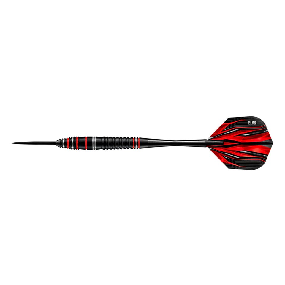 image 1 of Harrows Fire 2024 Alloy Darts | Black | Black/Red | One Size | 1