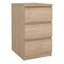 Naia Bedside 3 Drawers in Jackson Hickory Oak