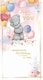 image 1 of Bear Stood Holding Balloons Just For You Birthday Card