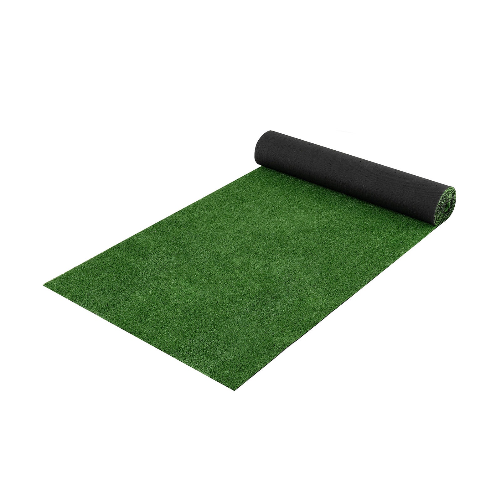 5 x 1 M Artificial Turf Rug, Outdoor Synthetic Lawn with Low 7 mm Pile Height, Drainage Holes, Fake Grass Dog Potty Pad for Patio, Balcony, Backyard, Easy Clean