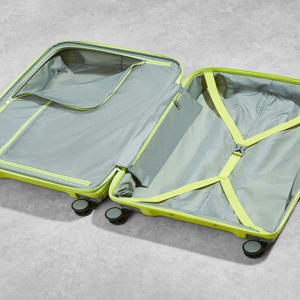 image 1 of Rock Tulum 3 Piece Set Suitcases Lime | Green | Large