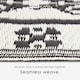image 3 of Homescapes Outdoor Rug Luxury Waterproof Reversible, For Garden, Motif | Black | Black and White