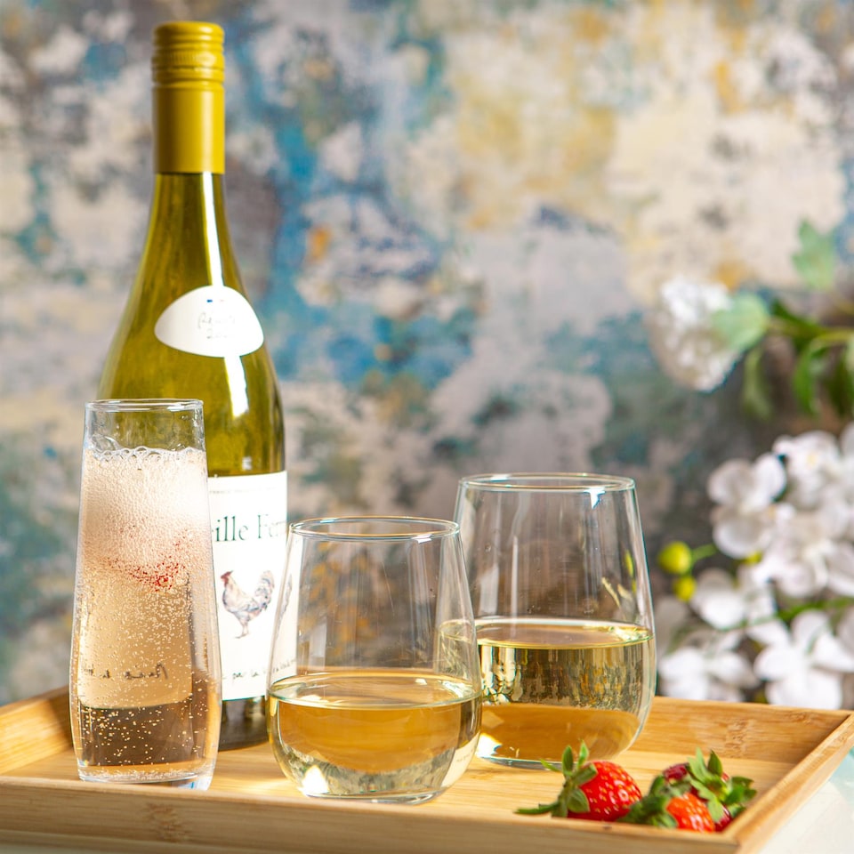 image 1 of Argon Tableware Corto Stemless Champagne Flutes - 230ml - Pack of 6