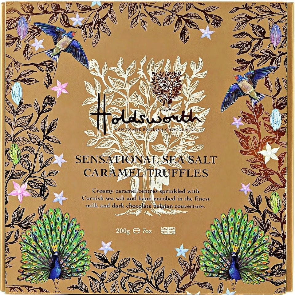 image 1 of Holdsworth Chocolates Sensational Sea Salt Caramel Truffles | 200g