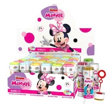 Disney Minnie Bottle Bubbles 60ml - Pack of 36