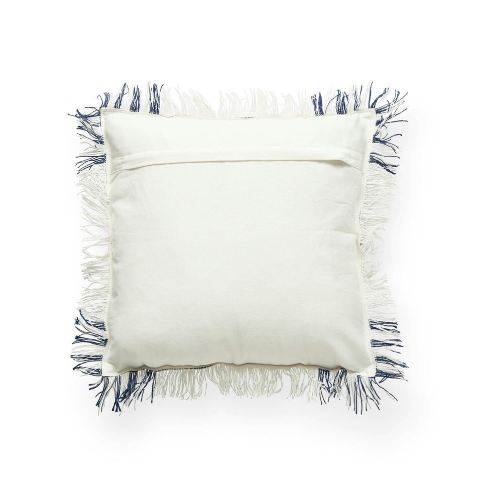image 1 of BHS Tula Check Cushion, Navy