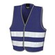 image 1 of SAFE-GUARD by Result Childrens/Kids Core Enhanced Hi-Vis Vest - Navy - 10-12 Years