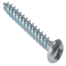 Forgefix General Purpose Pozi Screw Round Head Tt Zp 5/8In X 8 Box 200
