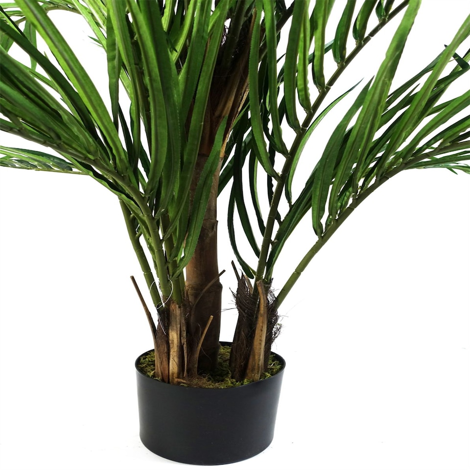 image 1 of Areca Palm Artificial Tree 130cm  - Realistic plant by Botanik | Green | 4ft