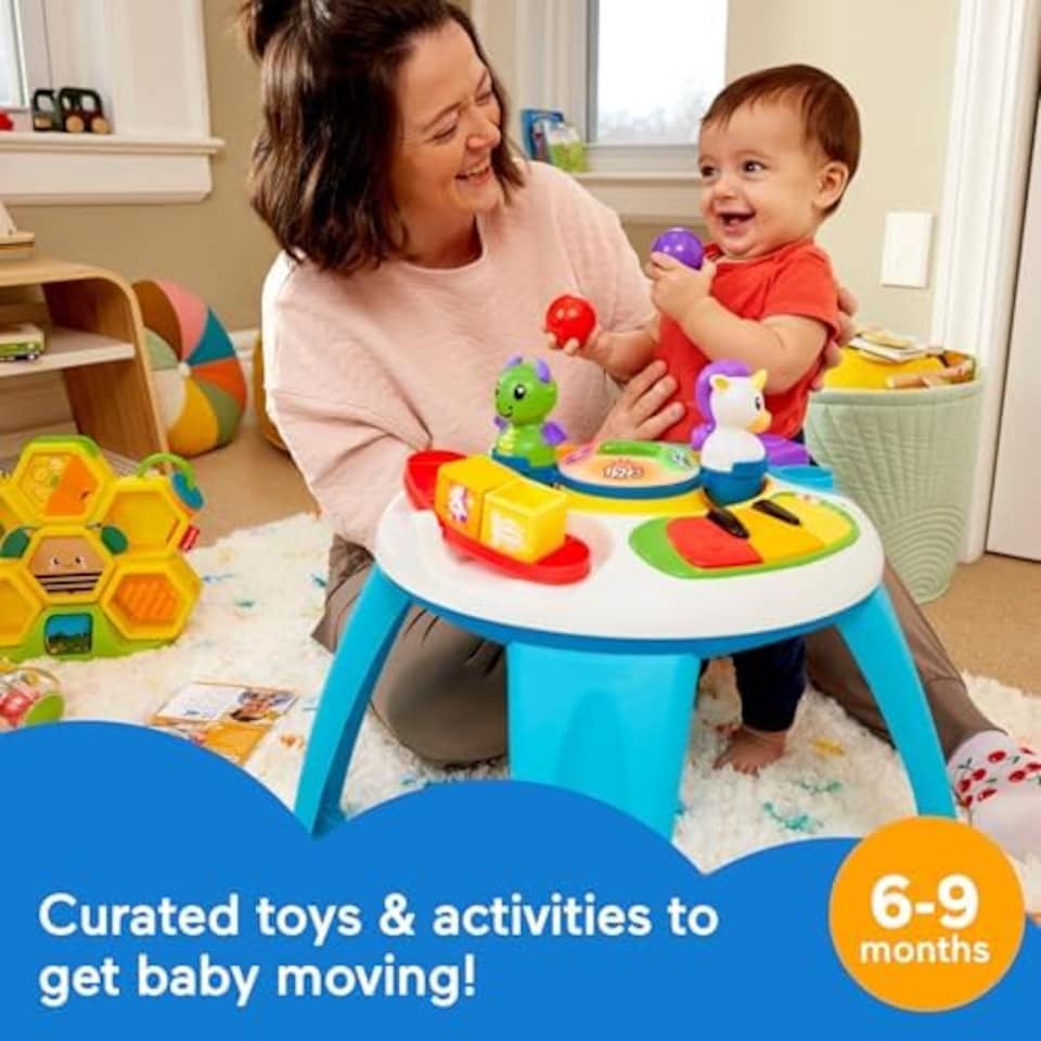 image 1 of Fisher Price Crawl And Cruise Baby Play Kit Gift Set
