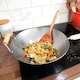 image 4 of Stoven 34cm Heavy Gauge Carbon Steel Wok