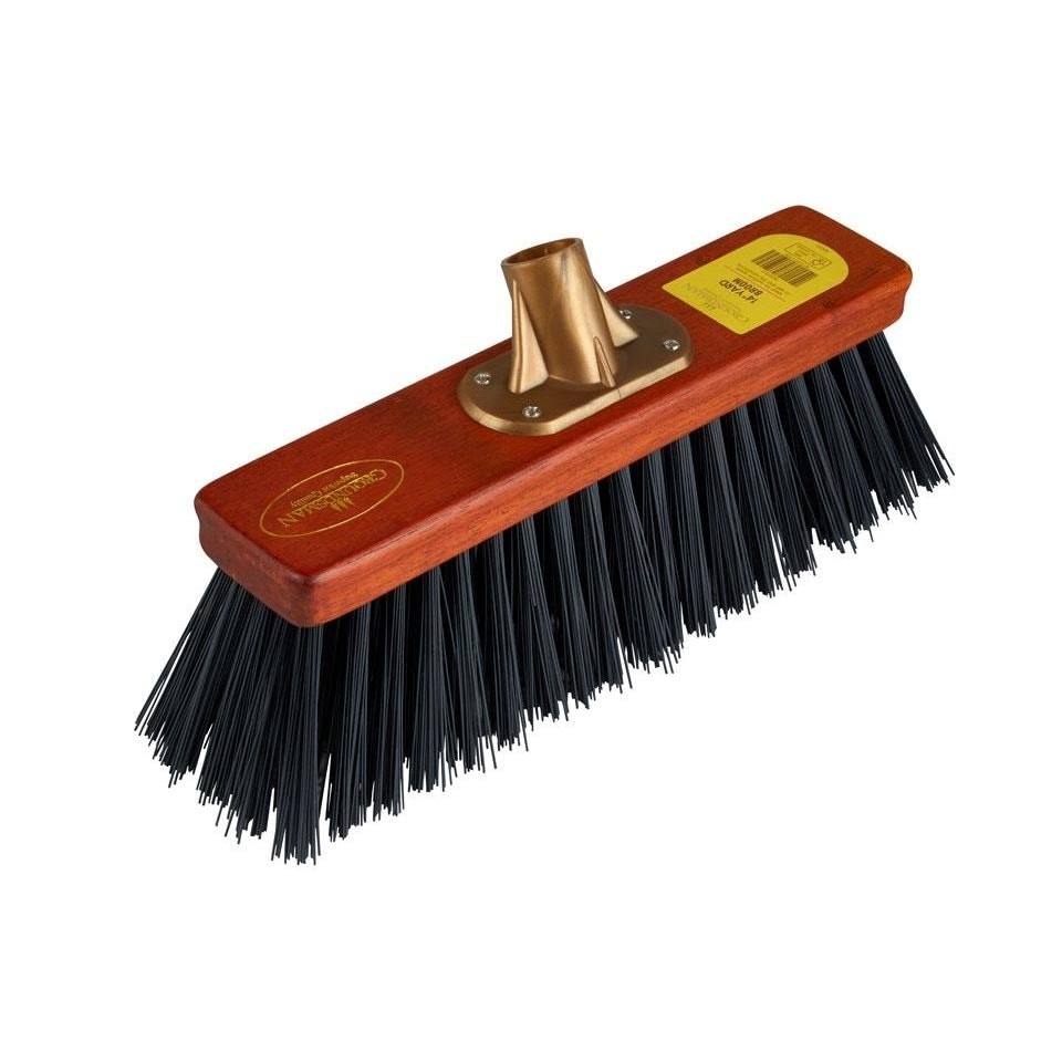 Groundsman Heavy Duty Broom Head - Brown/Black - One Size