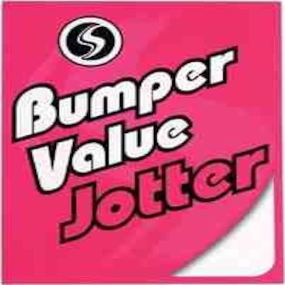 image 1 of Super Value Bumper Jotter Plain Unruled