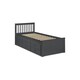 image 5 of Premier Anthracite Day Bed Single 3ft (90cm) + Pull Out Bed (Guest Bed)