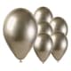image 1 of Shiny Prosecco Gold Bio Latex Balloons 33cm / 13 in - Pack of 6
