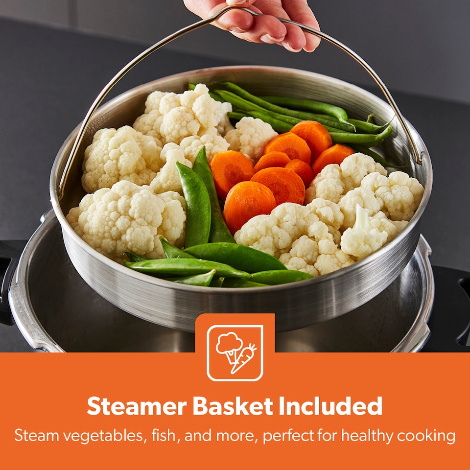 image 1 of GEEPAS 6L Stainless Steel Pressure Cooker