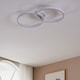 image 2 of EGLO Amandolo White LED Aluminium & Steel Ceiling Light