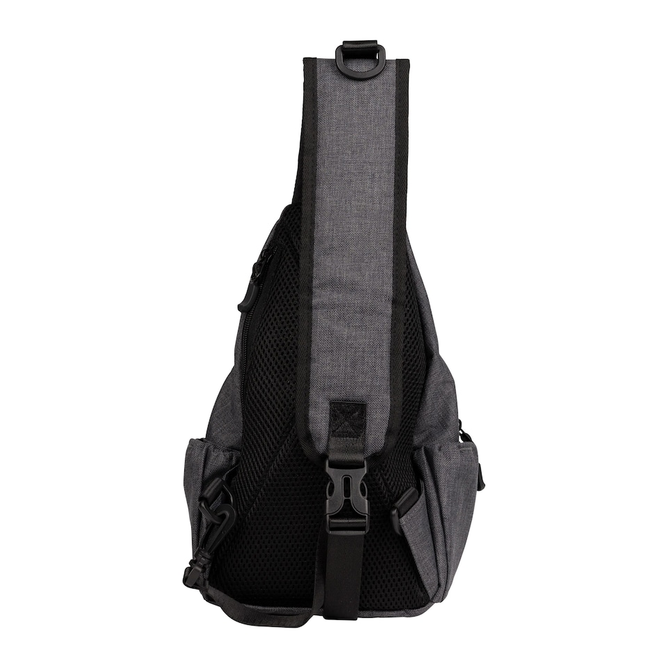 image 1 of Trespass Versa Sling Backpack | Grey | Grey Melange | One Size | 1