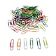 image 2 of Pack of 100 Assorted Coloured 28mm Paper Clips in Hang Pack