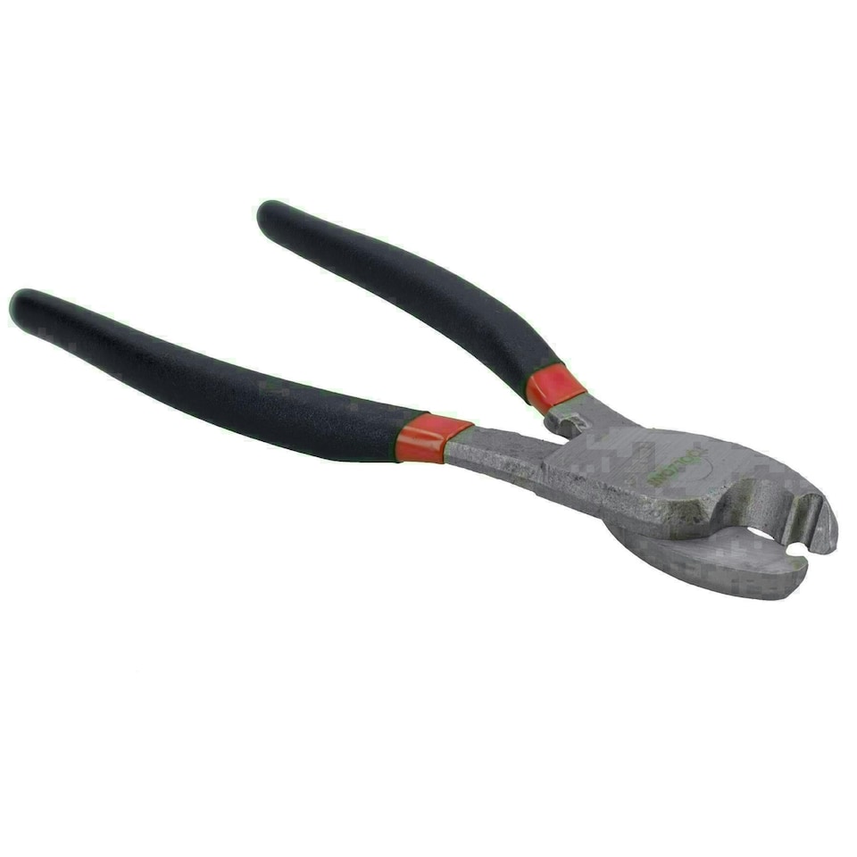 image 1 of 8" cable cutter / wire cutter cutting / snip / plier double dipped handles TE616