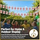 image 8 of 10m/33ft England St George Flag Bunting for FIFA 2026 World Cup – 25 St George Cross PVC Flags 20 x 30cm Double Sided