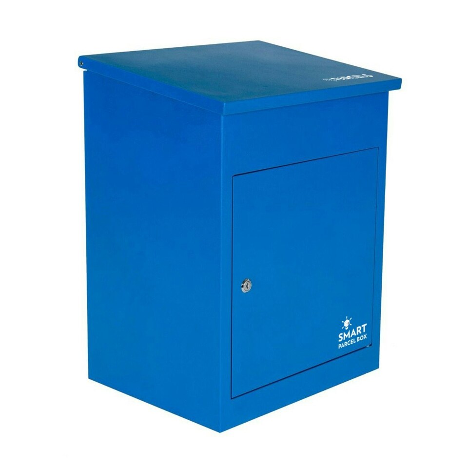 image 1 of SMART PARCEL BOX® Medium Front Access Blue Blue