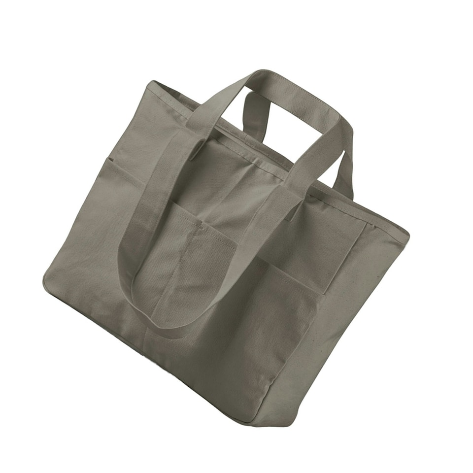 image 1 of Westford Mill Cargo Double Handle Tote Bag - Mushroom - One Size