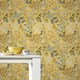 image 3 of Erismann Abode Cottage Floral Leaves Wallpaper - Ochre/Multicoloured - 10m x 53cm Multi