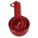 image 2 of KitchenAid 4-Piece Measuring Cup Set Empire Red