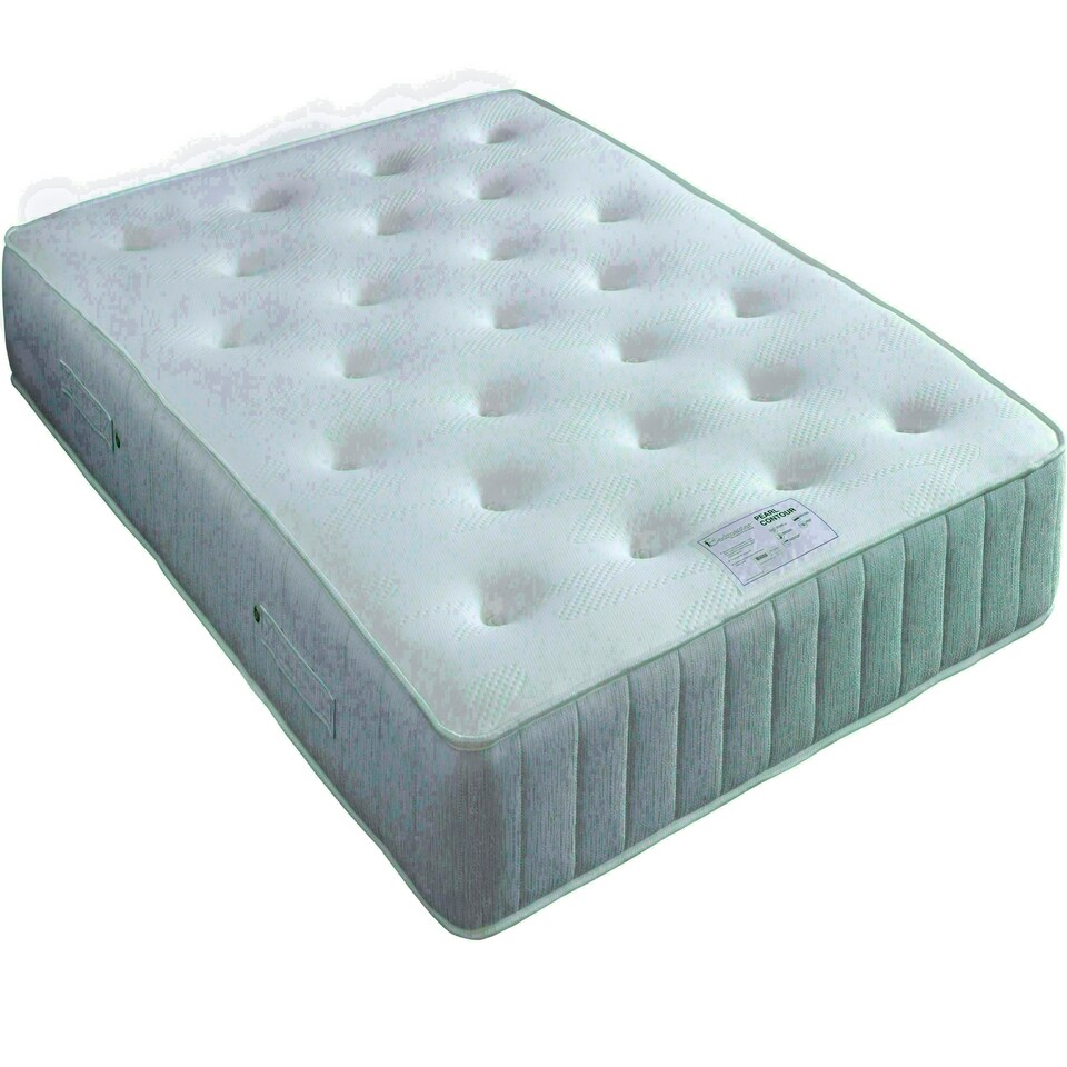 image 1 of Pearl Contour Memory Foam Mattress Double
