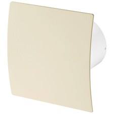 100mm Standard Extractor Fan Ecru ABS Front Panel ESCUDO Wall Ceiling Ventilation