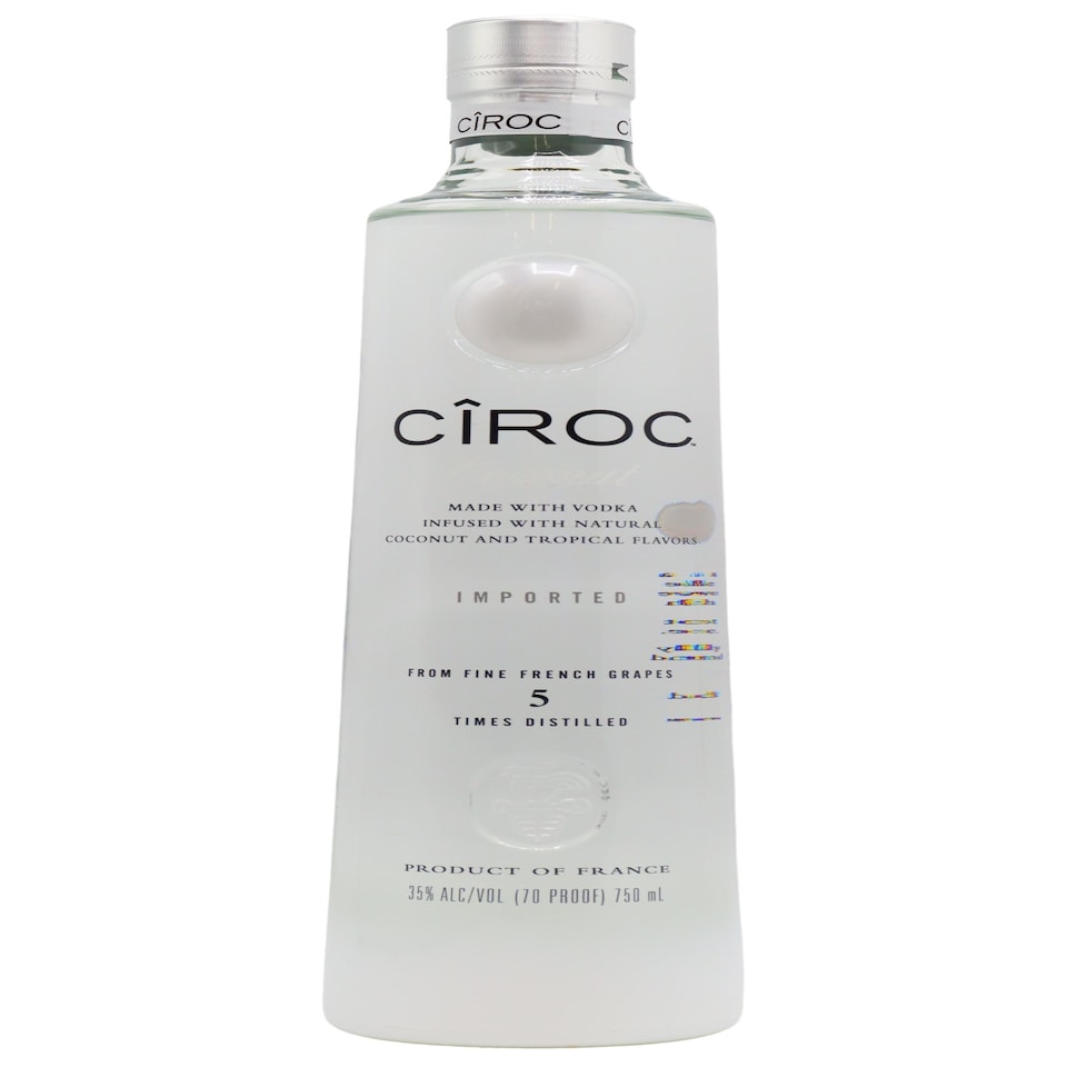 image 1 of Ciroc - Coconut Flavoured Vodka | Multi | White | Coconut Flavoured | 1